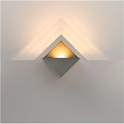 Modular Impulse Square Wall 1x LED DI | Lámpara de pared