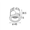 Modular Medard Recessed 42 1x IP55 LED DE | Foco empotrado
