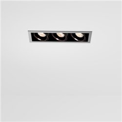 Modular Mini-Multiple Recessed Adjustable GU10 3x | Foco empotrado