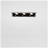 Modular Mini-Multiple Recessed Adjustable GU10 3x | Foco empotrado