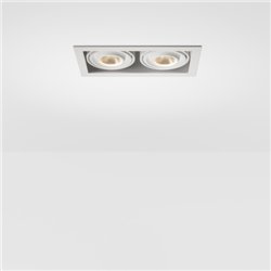 Modular Mini-Multiple Recessed Adjustable M-LED 2x DE | Foco empotrado