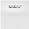 Modular Mini-Multiple Recessed Adjustable M-LED 2x DE | Foco empotrado