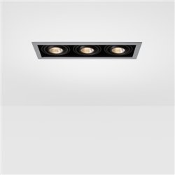 Modular Mini-Multiple Recessed Adjustable M-LED 3x DE | Foco empotrado