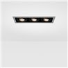 Modular Mini-Multiple Recessed Adjustable M-LED 3x DE | Foco empotrado