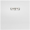 Modular Mini-Multiple Smart Ring Recessed Trimless Adjustable 2x LED DE | Foco empotrado