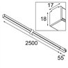 Modular Pista Linear Light Track 48V 2555 1x LED | iluminación de la pista