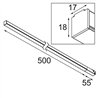 Modular Pista Linear Light Track 48V 555 1x LED | iluminación de la pista