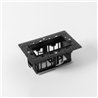 Modular Qbini Frame Recessed Trimless 2x | Foco empotrado