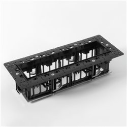 Modular Qbini Frame Recessed Trimless 4x | Foco empotrado