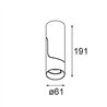Modular Semih Surface Adjustable 61 1x LED DI | Lámpara de techo