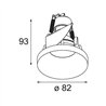 Modular Smart Kup Recessed 82 1x GU10 | Foco empotrado