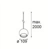 Modular Smart Ball Kompas Suspended 82 1x DE | Lámpara de suspensión