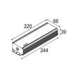 Modular LED Driver Constant Voltage 48V 240W