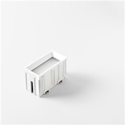 Modular Qbini General 2x IP55 LED DE | Foco empotrado