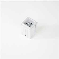 Modular Qbini Square Out 1x IP55 LED DE | Foco empotrado