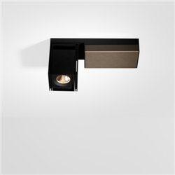 Modular Rektor Surface Adjustable 78x78 1x LED DI | Lámpara de techo / Lámpara de pared