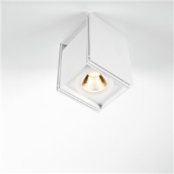 Modular Rektor Semi-Recessed Adjustable 78x78 1x LED DE | Foco empotrado