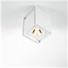 Modular Rektor Semi-Recessed Adjustable 78x78 1x LED DE | Foco empotrado