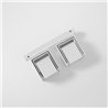 Modular Rektor Track 48V Adjustable 57x50 2x LED | iluminación de la pista