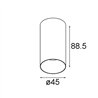 Modular Minude Surface 45 1x LED DE | Lámpara de techo