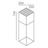 IP44 Fil M Lámpara de pie Negro (profundo) - Outlet