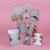 SELETTI Toiletpaper Mirror 30x40 cm - Flowers With Holes