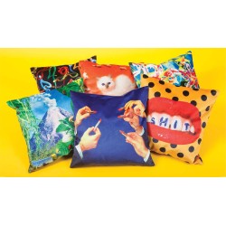 SELETTI Toiletpaper Pillow  - Flowers with holes