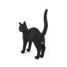 SELETTI The Jobby Cat Lamp Black