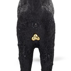 SELETTI The Jobby Cat Lamp Black