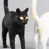 SELETTI The Jobby Cat Lamp Black