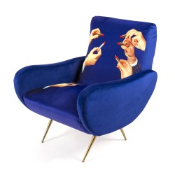 SELETTI Toiletpaper Armchair  - Lipsticks