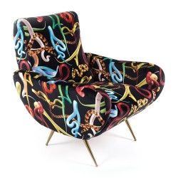 SELETTI Toiletpaper Armchair  - Snakes