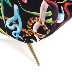 SELETTI Toiletpaper Armchair  - Snakes