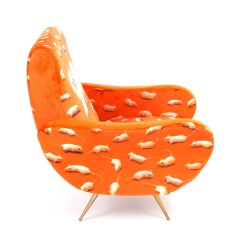 SELETTI Toiletpaper Armchair  - Kitten