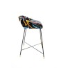 SELETTI Toiletpaper High Stool - Snakes
