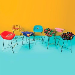 SELETTI Toiletpaper High Stool - Drill