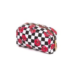SELETTI Toiletpaper Beauty case Large 23x8 h.13 - ROSES ON CHECK