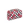 SELETTI Toiletpaper Beauty case Large 23x8 h.13 - ROSES ON CHECK