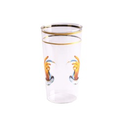 SELETTI Toiletpaper glass - hands with snakes