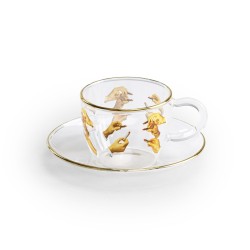 SELETTI Toiletpaper glass coffee set -lipsticks