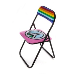 SELETTI Studio Job-Blow Folding chair  - Peace
