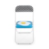 SELETTI Studio Job-Blow Folding chair  - Egg
