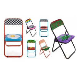 SELETTI Studio Job-Blow Folding chair  - Egg