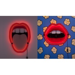 SELETTI Studio Job-Blow Neon lamp  - Tongue
