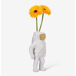 SELETTI Cosmic Diner Porcelain Starman vase Cosmic Diner