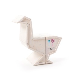 SELETTI Sending animals 2.0 Wooden Cupboard - Goose