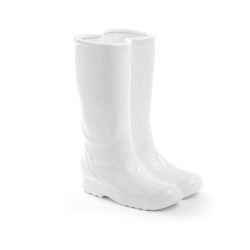 SELETTI umbrella stand in porcelain -rainboot