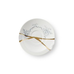 SELETTI Kintsugi Porcelain coffee cup + plate n'1