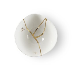 SELETTI Kintsugi Porcelain fruitbowl n'1