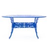 SELETTI Industry Collection Oval Aluminium Table 152x90 cm